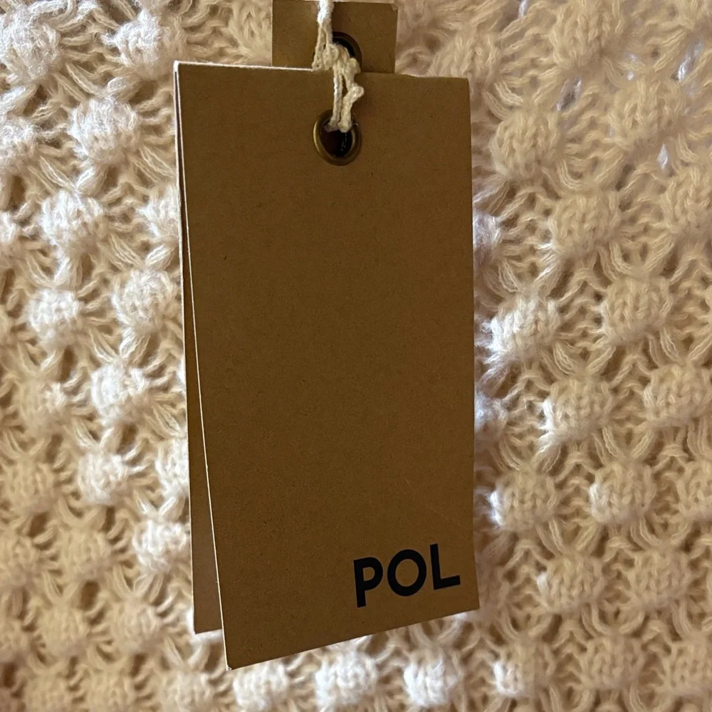 POL Women's Cream Knit Sweater - Picture 2 of 5